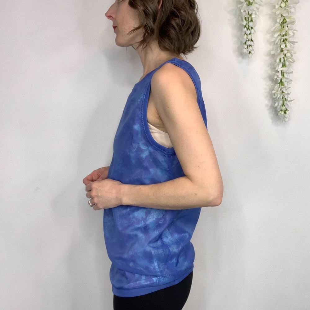 NWT ADIDAS OE Ocean Elements tank top activewear athleisure blue 2775 - Picture 2 of 8